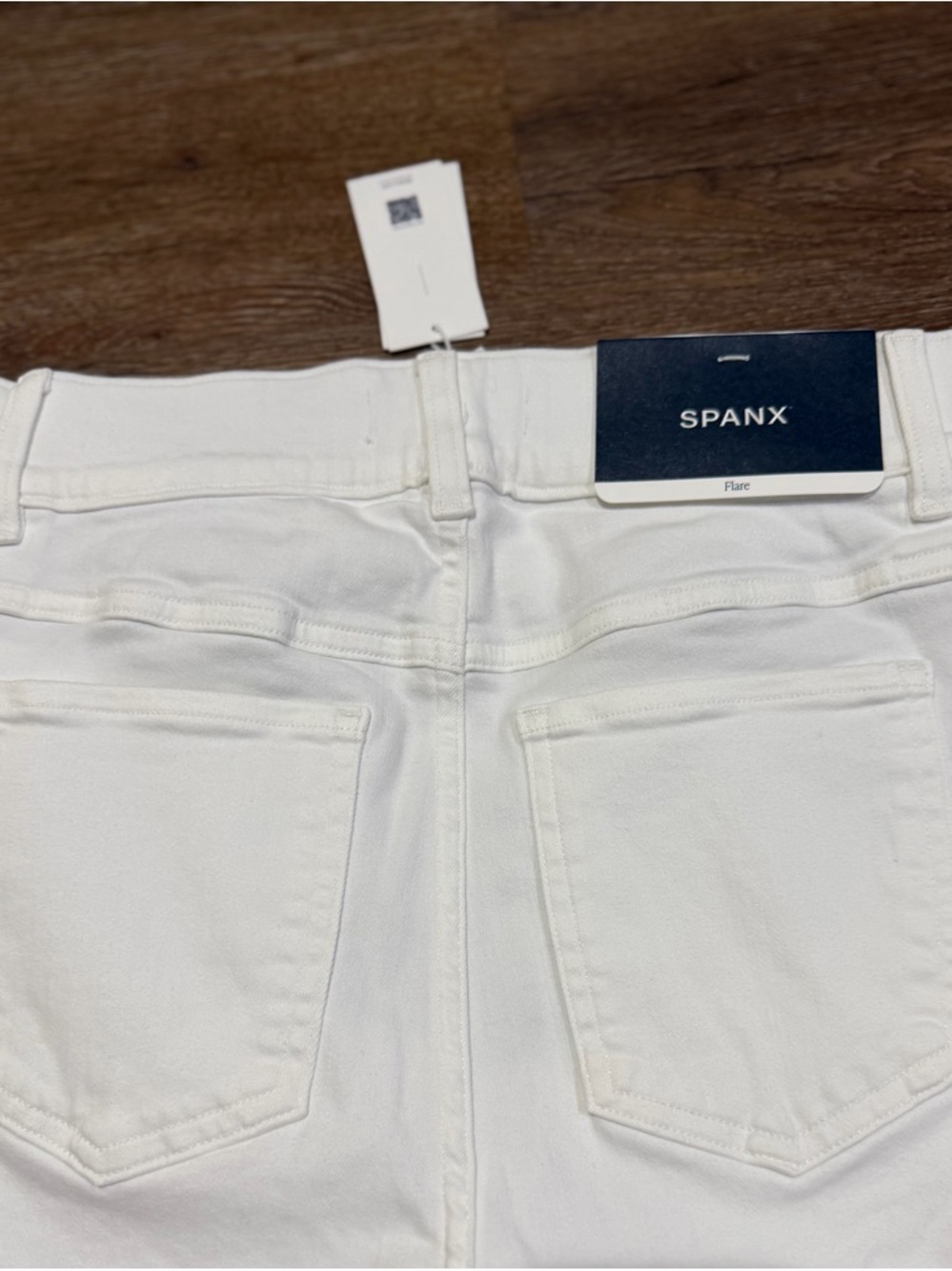 SPANX White Women's Flared Jeans - Picture 8 of 10